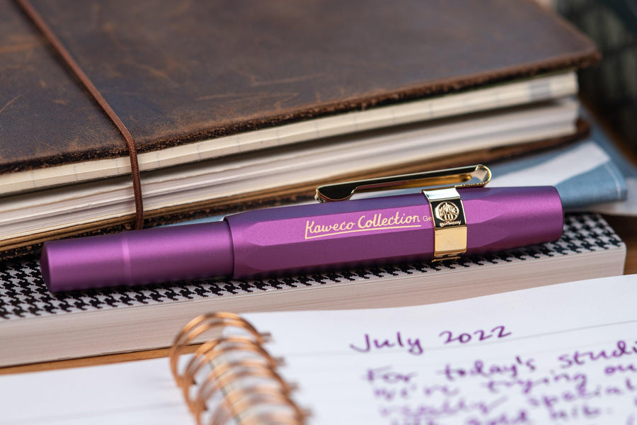 Kaweco AL Sport Fountain Pen, Vibrant Violet (Collector's Edition