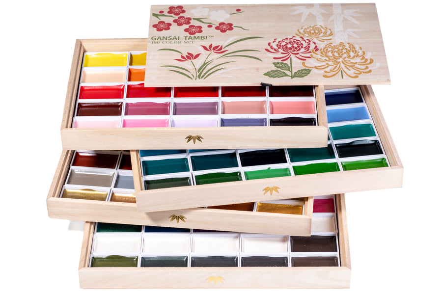 Gansai Tambi Watercolor Set – Paper Luxe