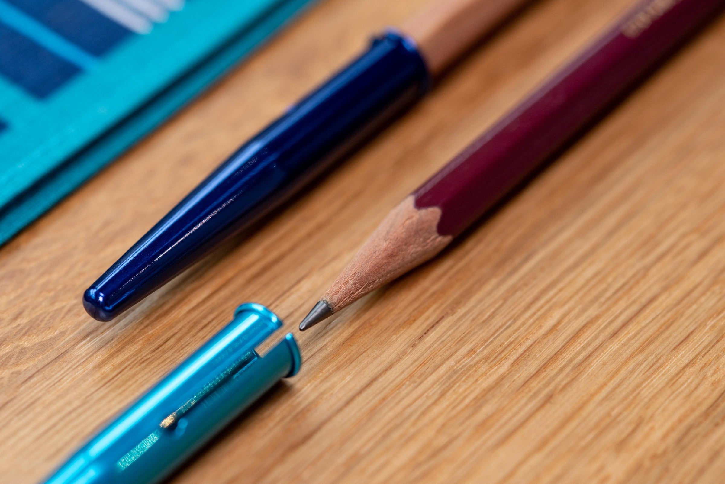 Aluminum Pencil Caps, Assorted Colors, Set of 6 – St. Louis Art Supply
