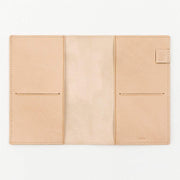 Leather cover for MD Notebook, A6Midori 