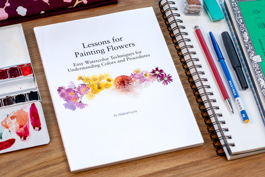Nippan IPS - Lessons for Painting Flowers - St. Louis Art Supply