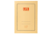 LIFE - Vermilion Notebook, A5, Grid - St. Louis Art Supply