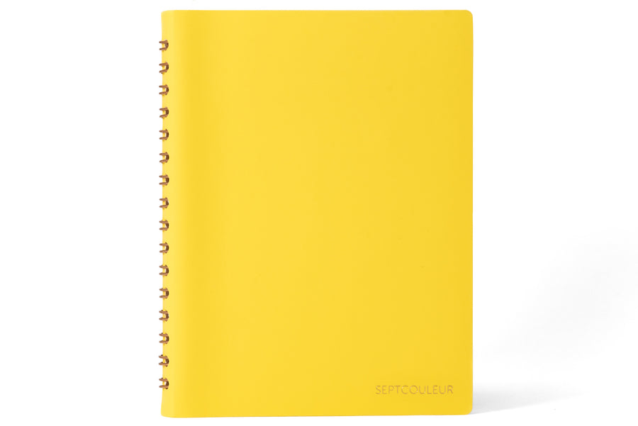 Maruman - Septcouleur Softcover Notebook, Lemon Yellow - St. Louis Art Supply