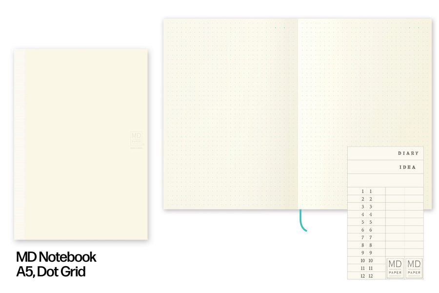 MD Notebook, A5 Dot Grid