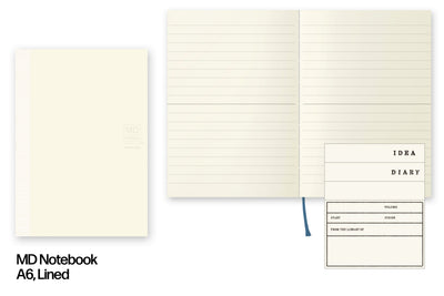 MD Notebook, A6 Lined
