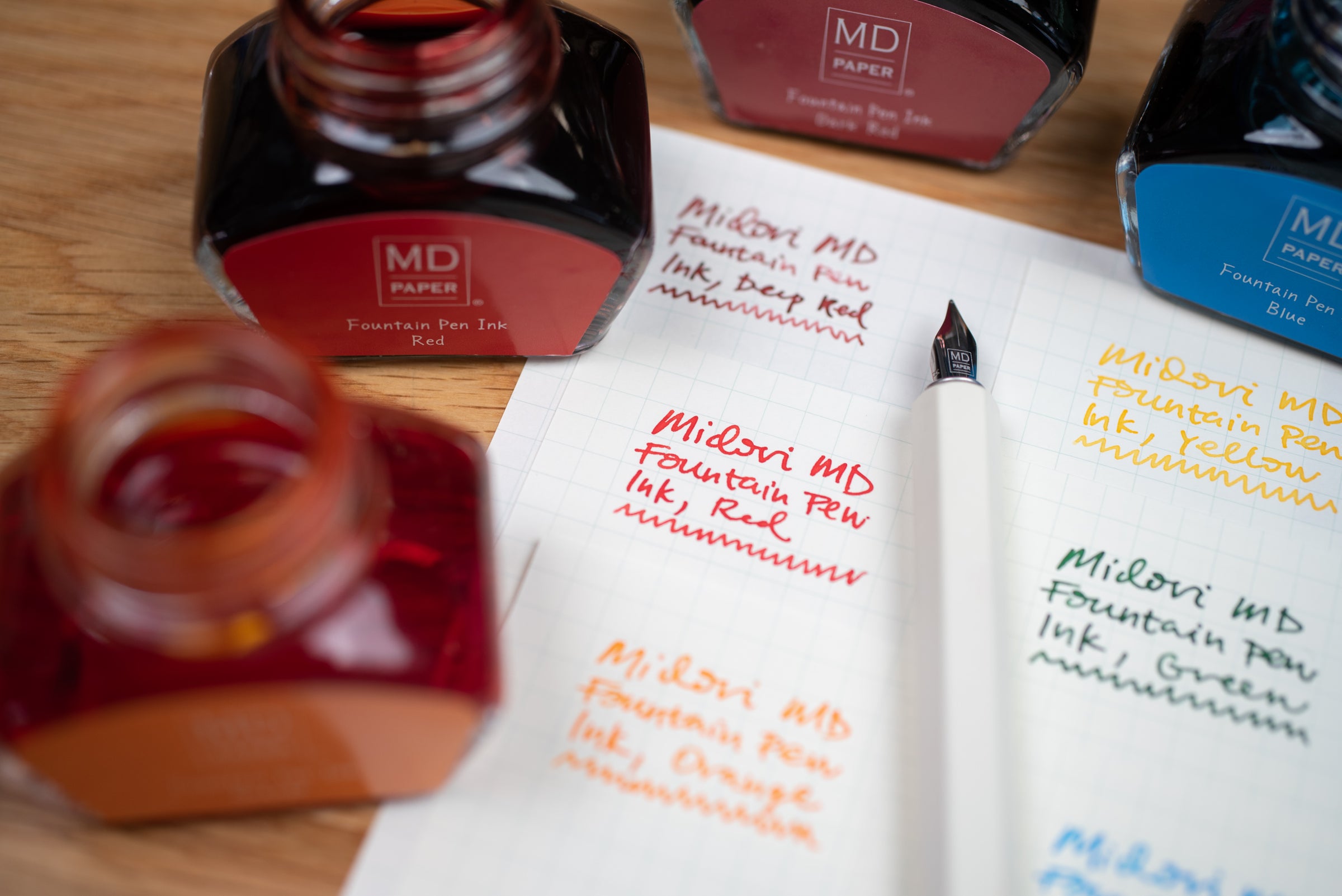 MD Fountain Pen Ink, Red – St. Louis Art Supply