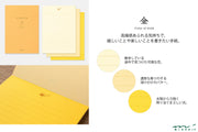 Midori - Midori Letter Pad, A5, Gold Tones - St. Louis Art Supply