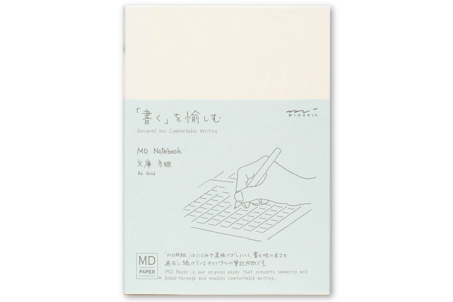 Midori MD A6 Notebook- Grid