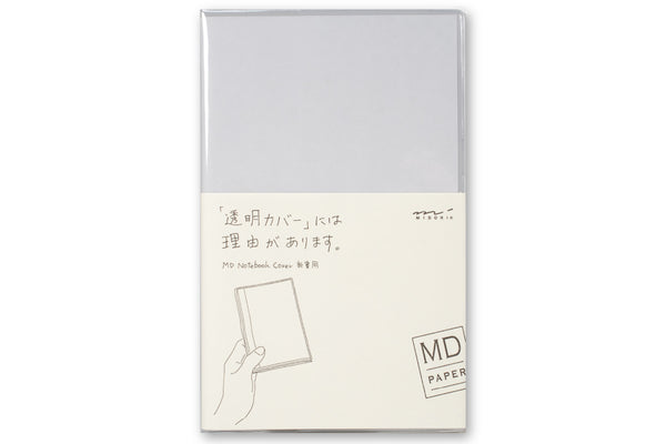 MD Notebook Cover, Clear Vinyl, B6 Slim – St. Louis Art Supply