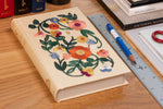 Midori - Five Year Diary, Embroidered Beige - St. Louis Art Supply