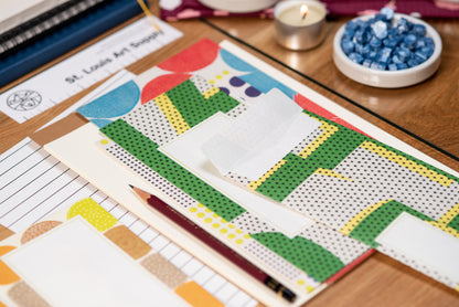 Gasa Gasa Mixed Letter Set, Geometric - St. Louis Art Supply