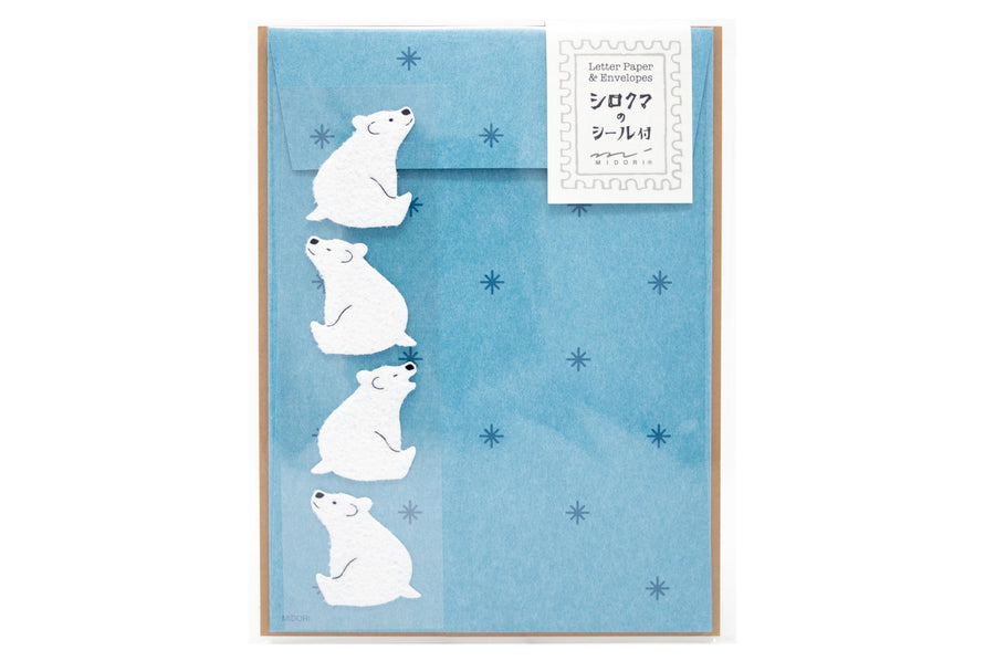 Midori - Polar Bear Letter Set - St. Louis Art Supply