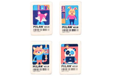 Milan 4018 Illustrated Eraser