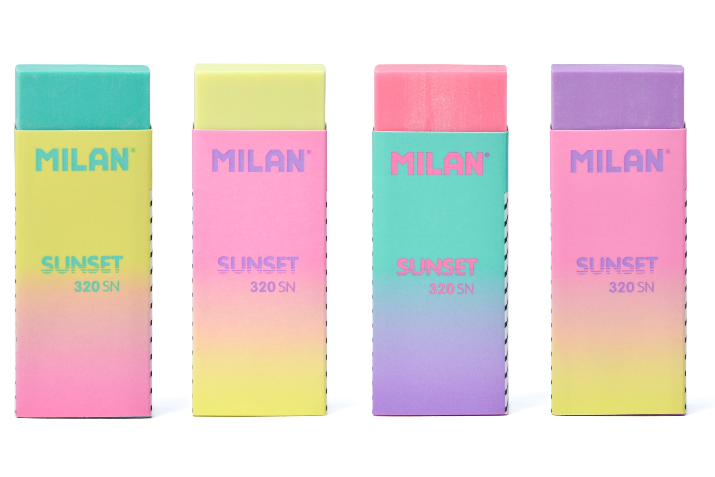 Milan Design 320 Eraser, Sunset Edition – St. Louis Art Supply