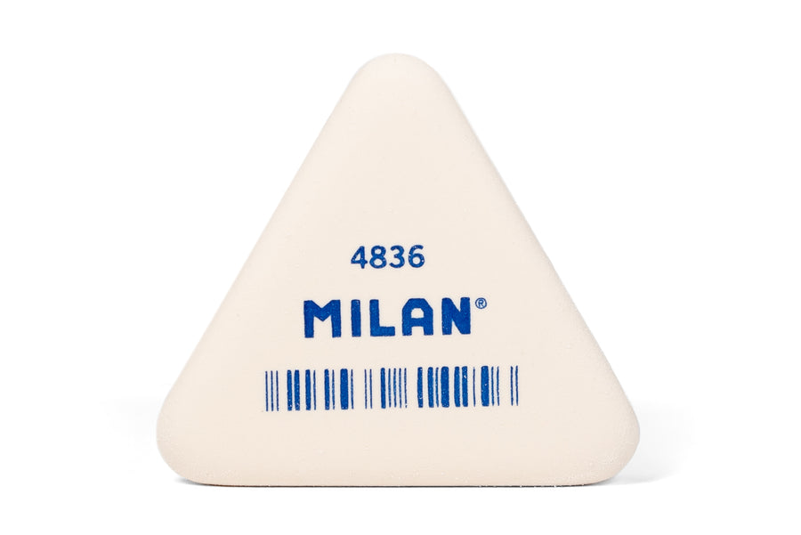 Milan 4836 Triangle Eraser, Slim