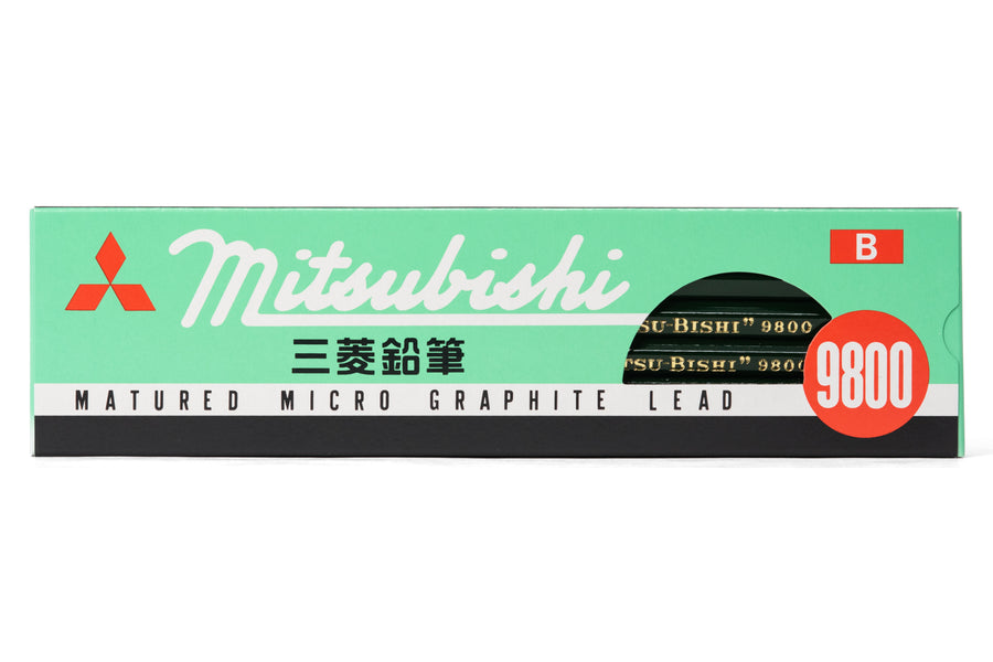 Mitsubishi Pencil Co. - Mitsubishi 9800 Pencil, B, Set of 12 - St. Louis Art Supply