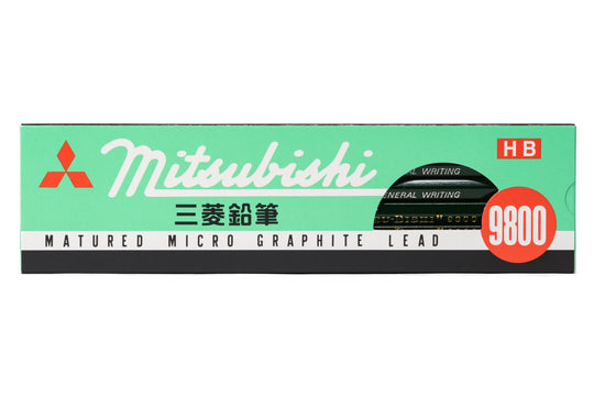 Mitsubishi Pencil Co. - Mitsubishi 9800 Pencil, HB, Set of 12 - St. Louis Art Supply