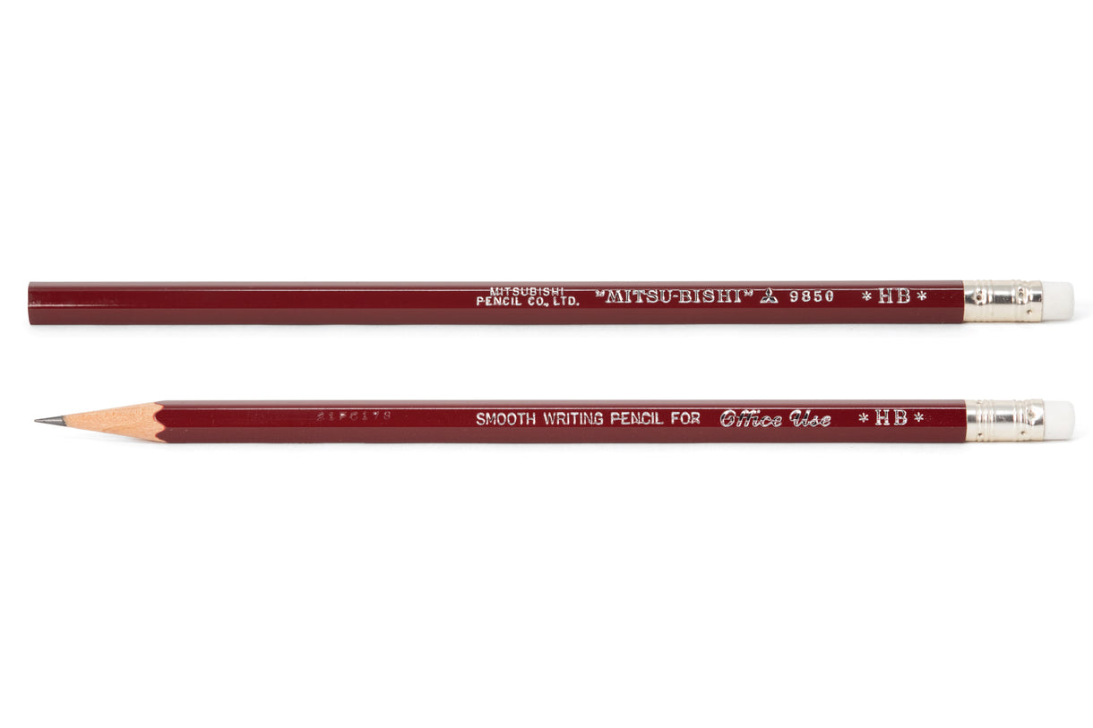 Mitsubishi 9850 Pencil, HB, Set of 12 – St. Louis Art Supply
