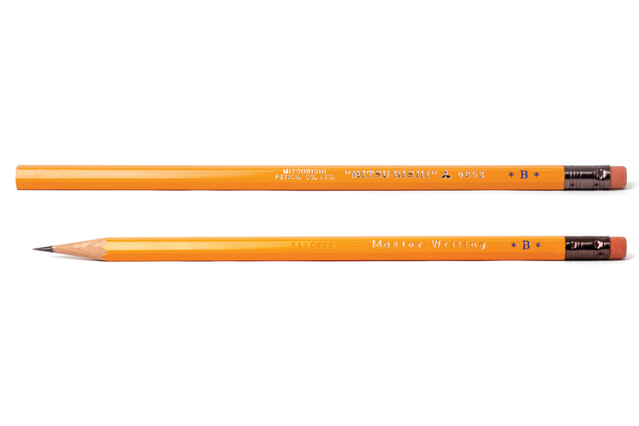 Mitsubishi Pencil Co. - Mitsubishi 9852 Pencil, B, Set of 12 - St. Louis Art Supply