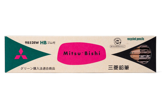 Mitsubishi Pencil Co. - Mitsubishi 9852EW Pencil, HB, Box of 12 - St. Louis Art Supply