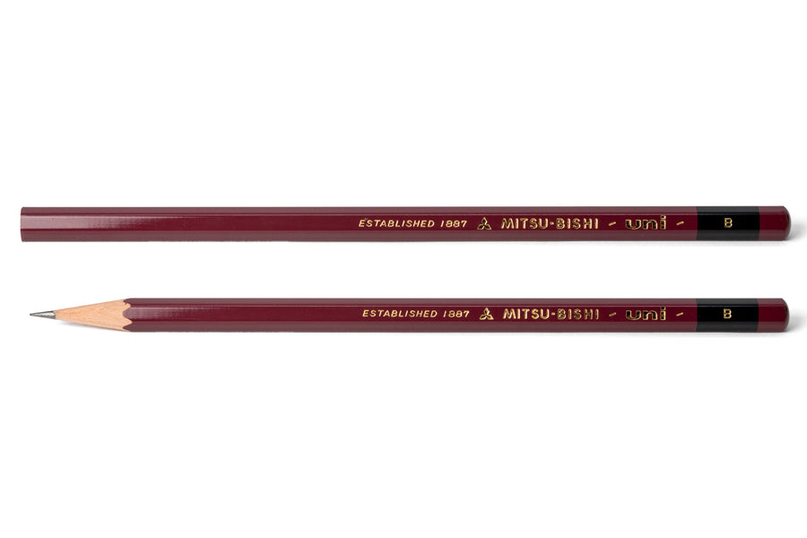Mitsubishi Pencil Co. - Uni Pencil, B, Single - St. Louis Art Supply