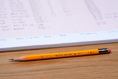 Mitsubishi Pencil Co. - Mitsubishi 9852 Pencil, B, Single - St. Louis Art Supply