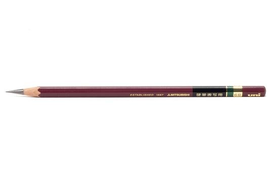 Mitsubishi Pencil Co. - Kohitsu Shosha Pencil, 6B - St. Louis Art Supply
