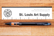 Mitsubishi Pencil Co. - Uni Kuru Toga Mechanical Pencil, 0.5 mm, Black, "Pipe Slide" - St. Louis Art Supply