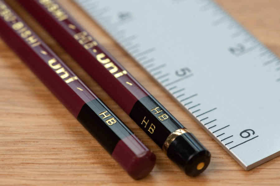 Mitsubishi Pencil Co. - Uni Pencil, 2B, Set of 12 with Eraser - St. Louis Art Supply