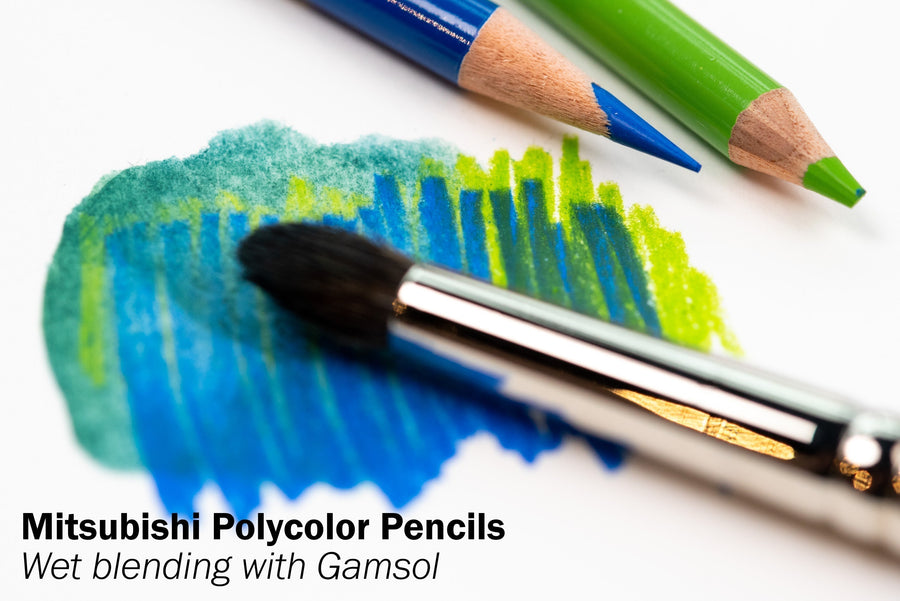 Polycolor Colored Pencils, #54 Light Orange