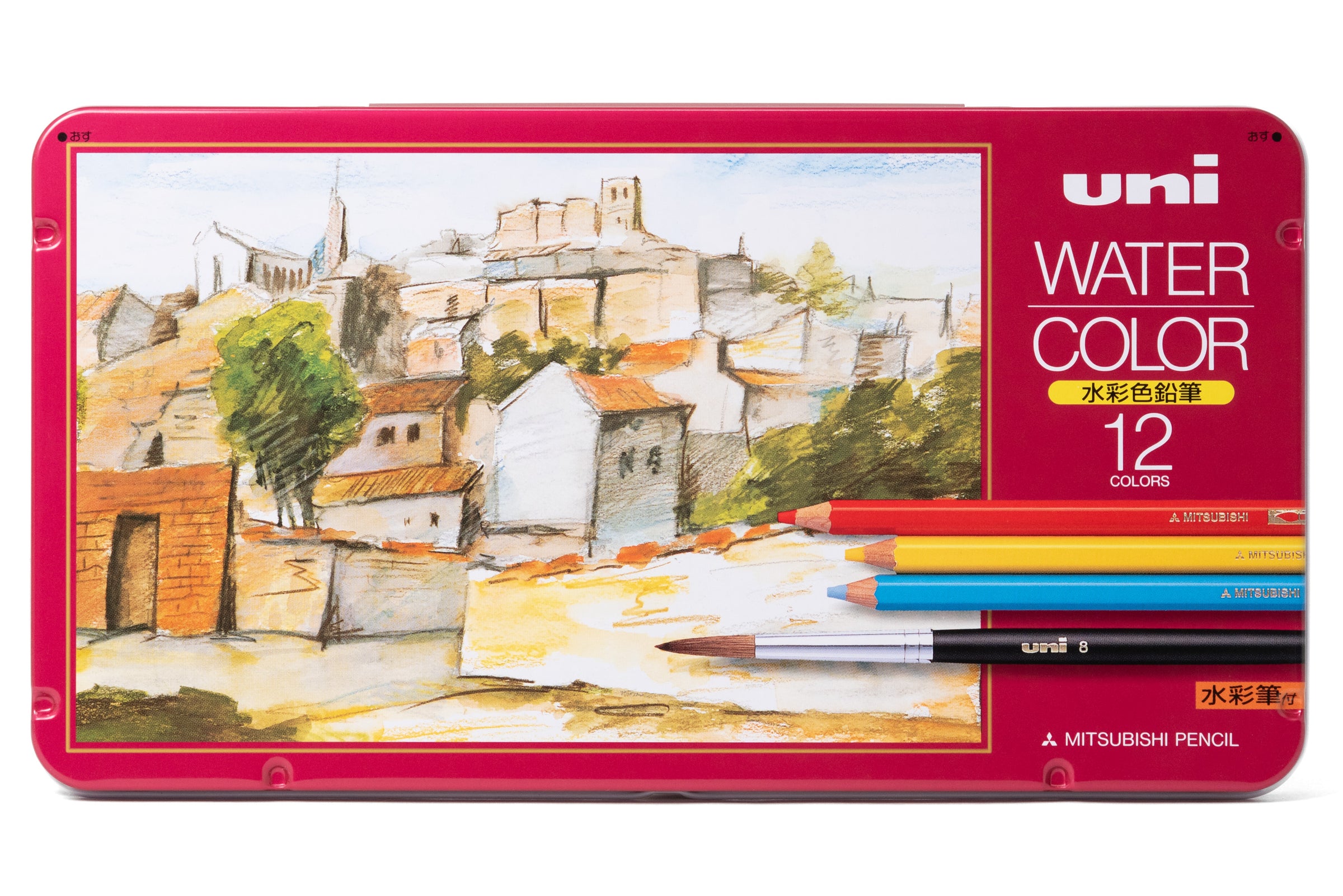 Mitsubishi Uni Watercolor Pencils, Set of 24 – St. Louis Art Supply