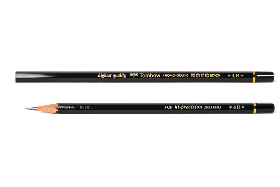 Tombow - MONO 100 Pencil, 4B - St. Louis Art Supply