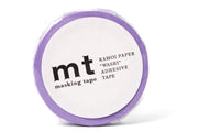 mt - mt Washi Tape, 15 mm, Solid Lavender - St. Louis Art Supply