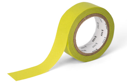 mt - mt Washi Tape, 15 mm, Solid Sapling Green - St. Louis Art Supply