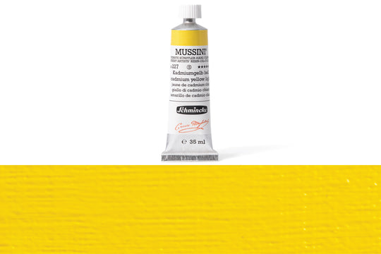 Schmincke - Mussini Oil Colors, 35 mL, #227 Cadmium Yellow Light - St. Louis Art Supply