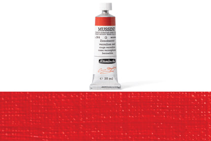 Schmincke - Mussini Oil Colors, 35 mL, #364 Vermilion Red - St. Louis Art Supply