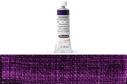 Schmincke - Mussini Oil Colors, 35 mL, #472 Manganese Violet - St. Louis Art Supply