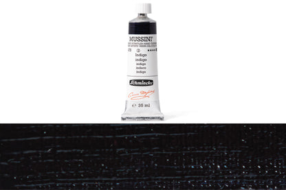 Schmincke - Mussini Oil Colors, 35 mL, #478 Indigo - St. Louis Art Supply