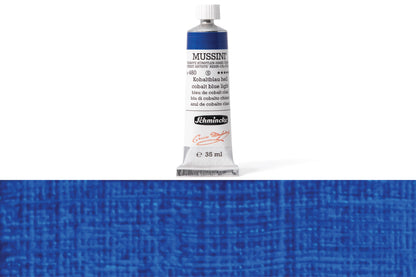 Schmincke - Mussini Oil Colors, 35 mL, #479 Sapphire Blue - St. Louis Art Supply