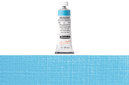 Schmincke - Mussini Oil Colors, 35 mL, #485 Royal Blue Light - St. Louis Art Supply