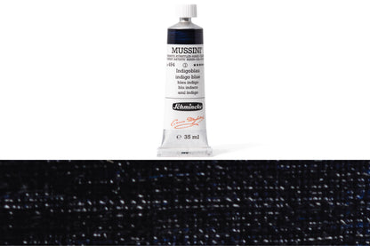 Schmincke - Mussini Oil Colors, 35 mL, #494 Indigo Blue - St. Louis Art Supply