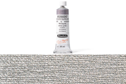 Schmincke - Mussini Oil Colors, 35 mL, #860 White Gold - St. Louis Art Supply