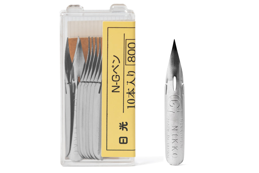 Tachikawa - Nikko G Pen Nib, Set of 10 - St. Louis Art Supply