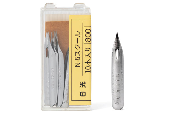 Nikko N-5 School Pen Nib, Set of 10 – St. Louis Art Supply