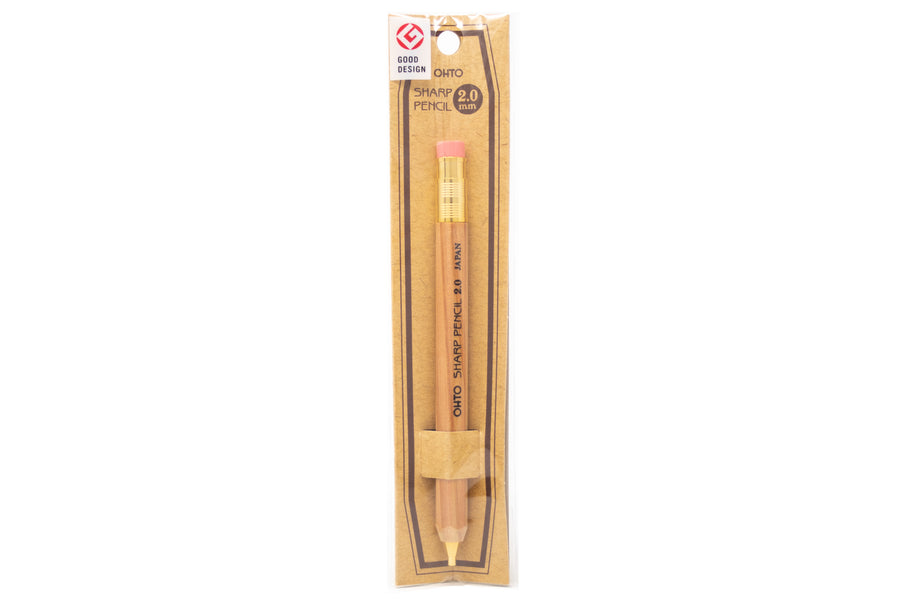 OHTO - Sharp Pencil 2.0 Lead Holder, Natural - St. Louis Art Supply