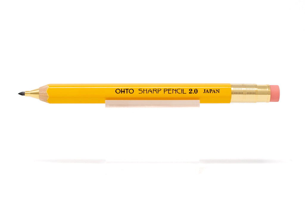 OHTO Sharp Pencil 2.0 Lead Holder, Yellow – St. Louis Art Supply