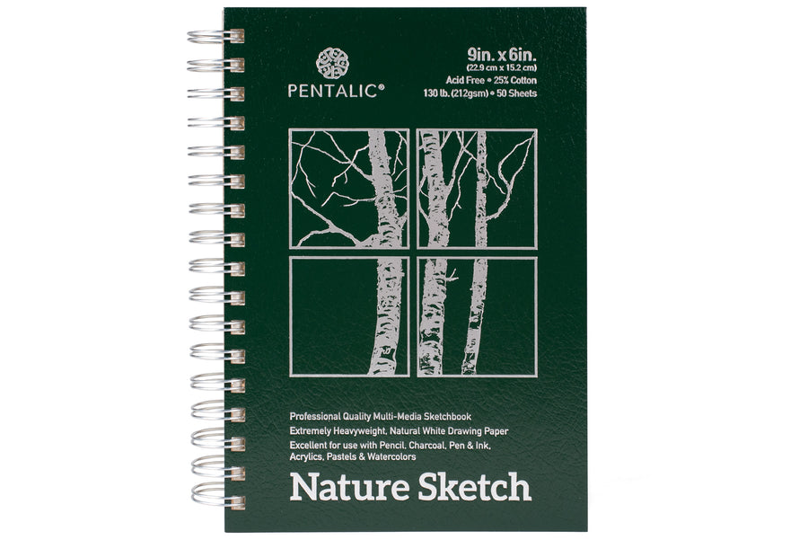 Nature Sketch Mixed Media Notebook