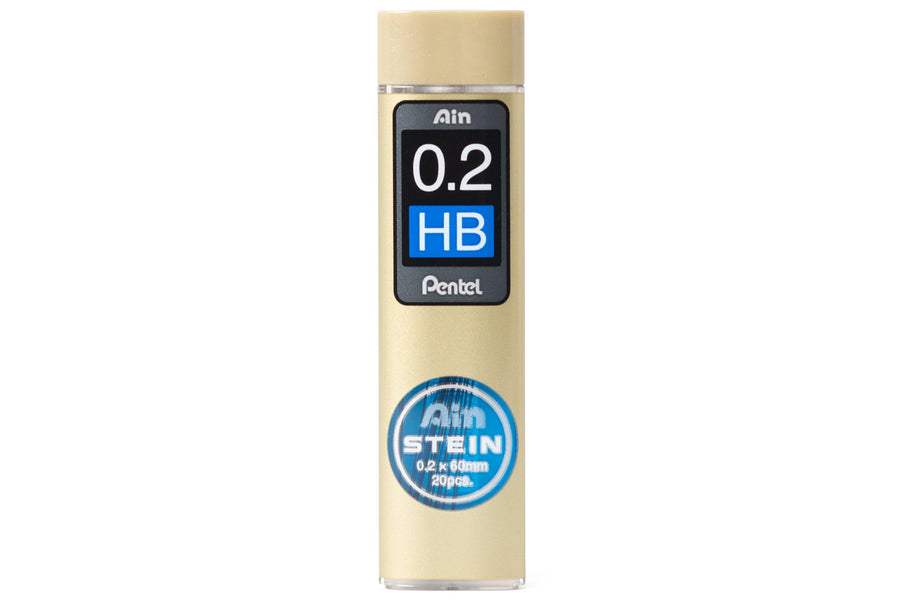 Pentel - Ain STEIN Mechanical Pencil Leads, 0.2 mm, HB - St. Louis Art Supply