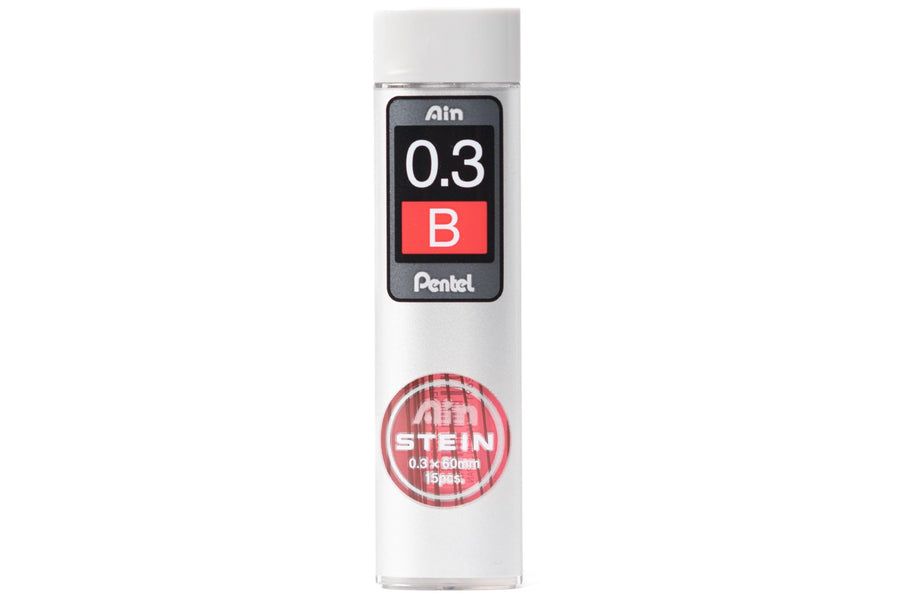 Pentel - Ain STEIN Mechanical Pencil Leads, 0.3 mm, B - St. Louis Art Supply