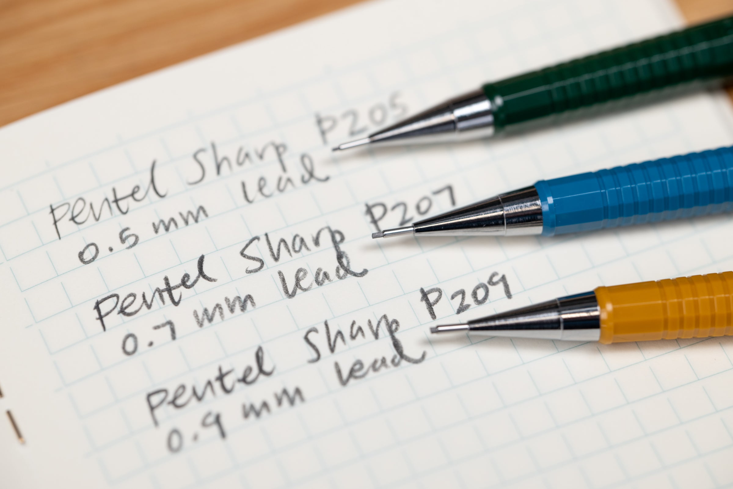 Pentel P205-A P205-A - Lápiz de dibujo mecánico automático de 0,5 mm Pentel P205-A P205-A - Lápiz de dibujo mecánico automático de 0,5 mm